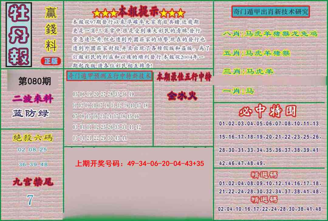 080期牡丹报[图]